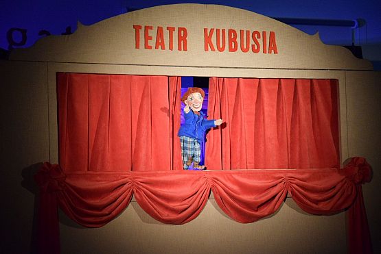 Grafika 3: Niedzielne spotkania z teatrem : Przygody Kubusia. 19.03.2017.