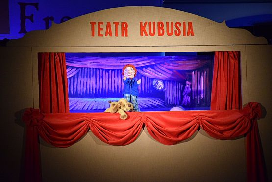 Grafika 4: Niedzielne spotkania z teatrem : Przygody Kubusia. 19.03.2017.