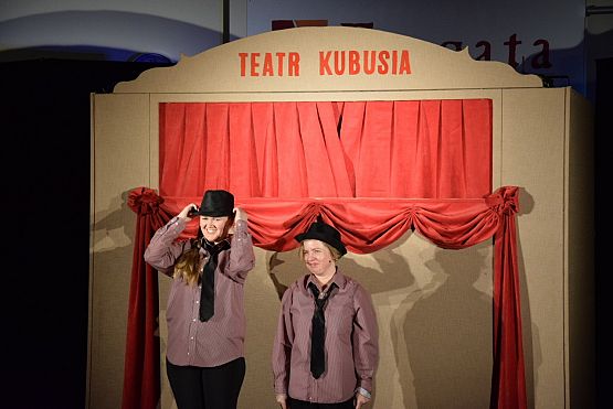 Grafika 14: Niedzielne spotkania z teatrem : Przygody Kubusia. 19.03.2017.