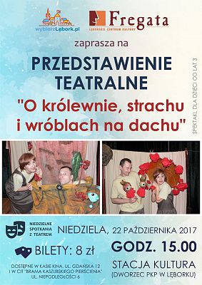 Grafika 1: Spektakl dla najmłodszych w Stacji Kultura