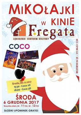 Grafika 1: Mikołajki 2017 w Kinie "Fregata"