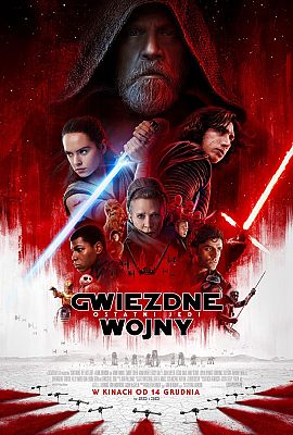 Grafika 1: Ogólnopolska premiera filmu "Gwiezdne wojny: Ostatni Jedi"