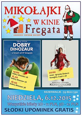 Grafika 3: Mikołajki w Kinie "Fregata"