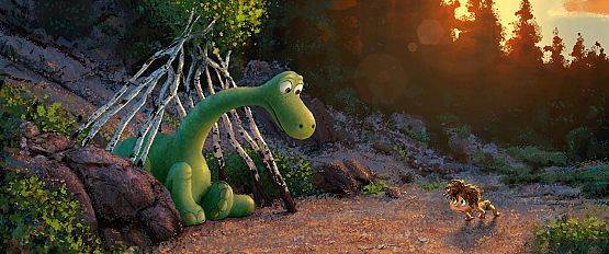 Grafika 1: "Dobry Dinozaur" - animacja dla najmłodszych widzów