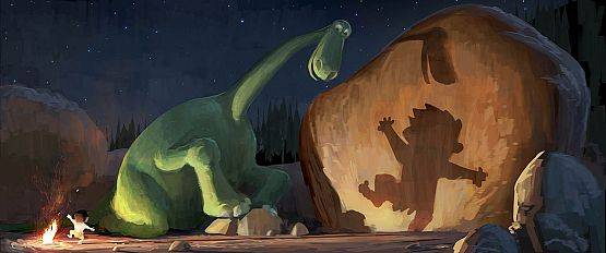 Grafika 4: "Dobry Dinozaur" - animacja dla najmłodszych widzów