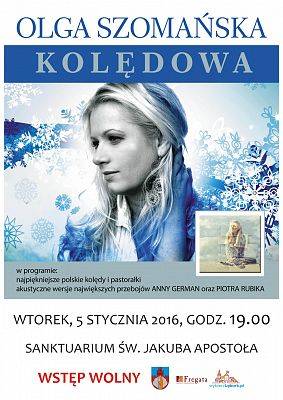 Grafika 2: Olga Szomańska - koncert kolęd