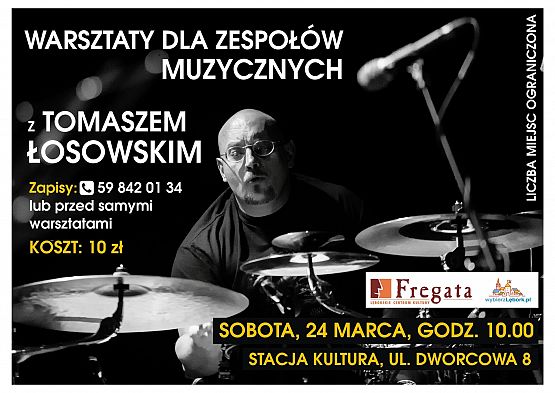 Grafika 1: Warsztaty dla muzyków w Stacji Kultura