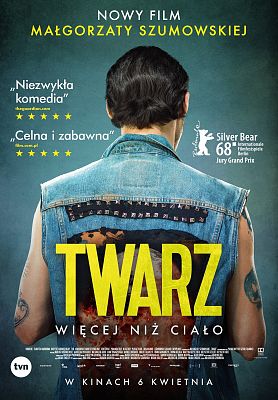 Grafika 1: "Twarz" - premiera 6 kwietnia w Kinie "Fregata"!