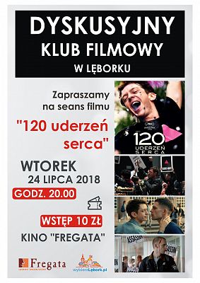 Grafika 1: Dyskusyjny Klub Filmowy w Kinie "Fregata"