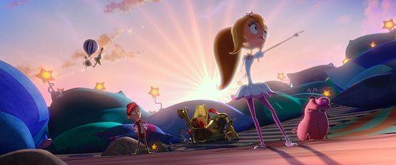 Grafika 3: Świat do góry nogami w animacji „Jak zostać czarodziejem"!