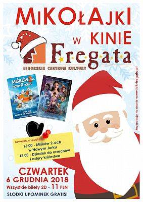 Grafika 1: Mikołajki w Kinie "Fregata"