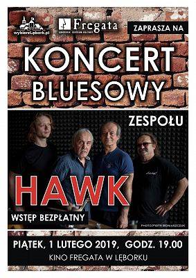 Grafika 1: Blues we „Fregacie” - koncert zespołu HAWK