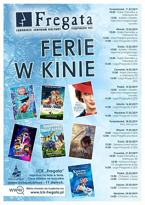 Grafika 1: Ferie z Kinem "Fregata"