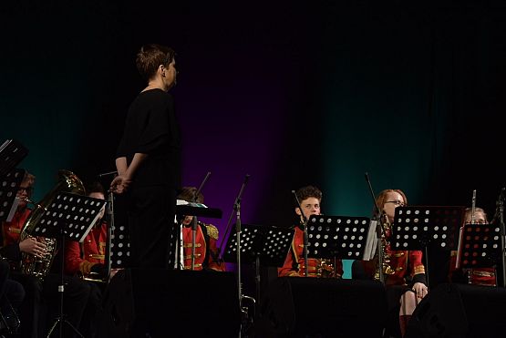 Grafika 11: Koncert Orkiestry Dętej "Ziemia Lęborska" 06.04.2019