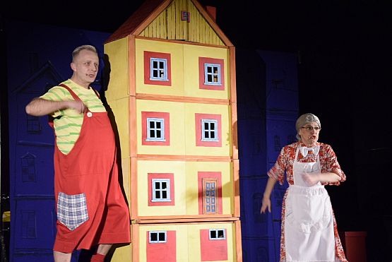 Grafika 6: Niedzielne spotkanie z teatrem" "Pan Brzuchatek" 24.02.2019