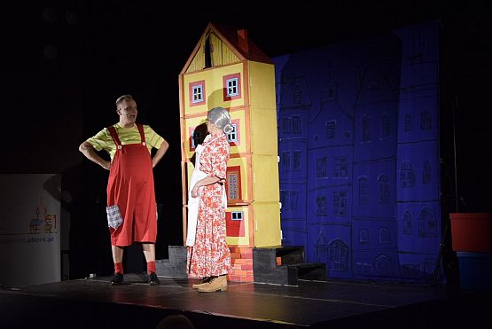 Grafika 8: Niedzielne spotkanie z teatrem" "Pan Brzuchatek" 24.02.2019