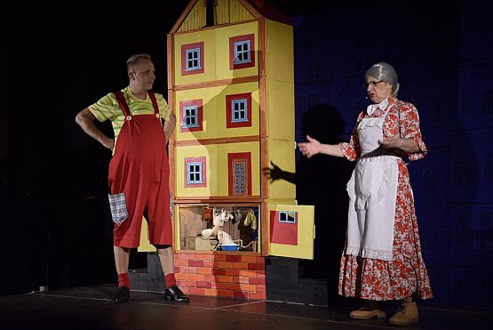 Grafika 11: Niedzielne spotkanie z teatrem" "Pan Brzuchatek" 24.02.2019