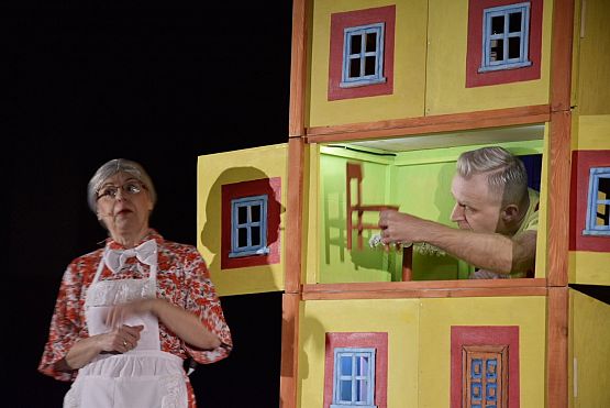 Grafika 13: Niedzielne spotkanie z teatrem" "Pan Brzuchatek" 24.02.2019