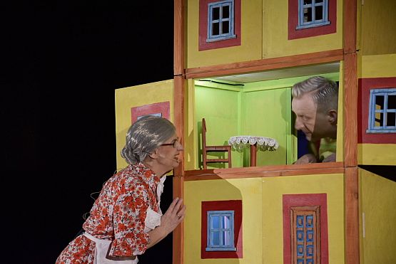 Grafika 14: Niedzielne spotkanie z teatrem" "Pan Brzuchatek" 24.02.2019