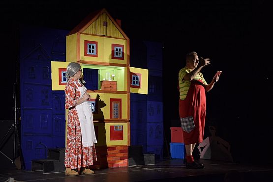 Grafika 16: Niedzielne spotkanie z teatrem" "Pan Brzuchatek" 24.02.2019