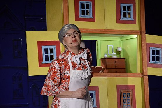 Grafika 17: Niedzielne spotkanie z teatrem" "Pan Brzuchatek" 24.02.2019