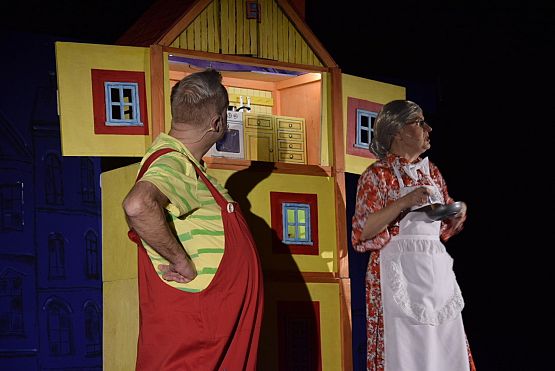 Grafika 19: Niedzielne spotkanie z teatrem" "Pan Brzuchatek" 24.02.2019