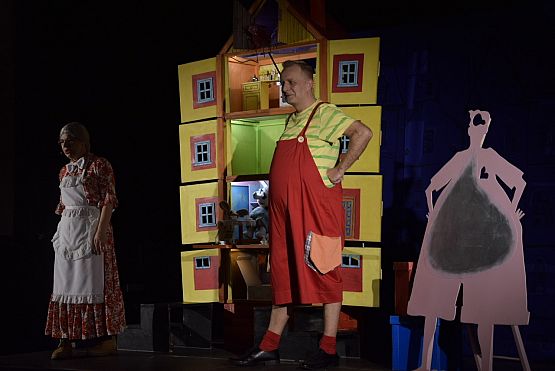 Grafika 24: Niedzielne spotkanie z teatrem" "Pan Brzuchatek" 24.02.2019