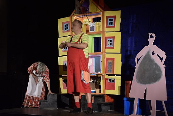 Grafika 25: Niedzielne spotkanie z teatrem" "Pan Brzuchatek" 24.02.2019