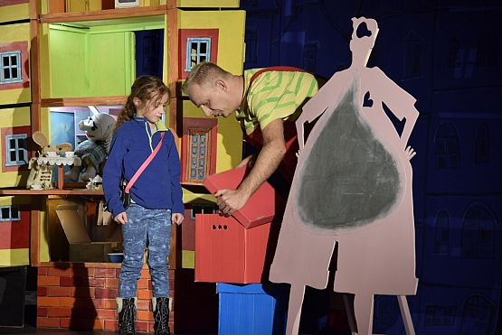 Grafika 26: Niedzielne spotkanie z teatrem" "Pan Brzuchatek" 24.02.2019