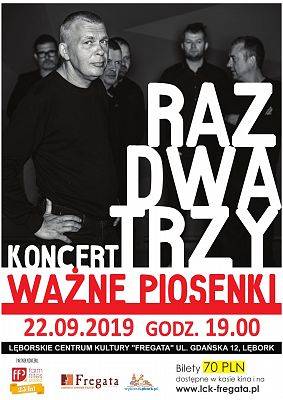 Grafika 1: Raz Dwa Trzy - koncert w Lęborku