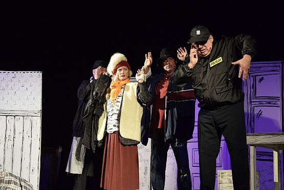 Grafika 9: Spektakl "Kariera po polsku" 25.10.2019