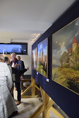 Grafika 15: Wystawa malarska Ryszarda Zająca 4.10.2019