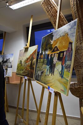 Grafika 7: Wystawa malarska Ryszarda Zająca 4.10.2019