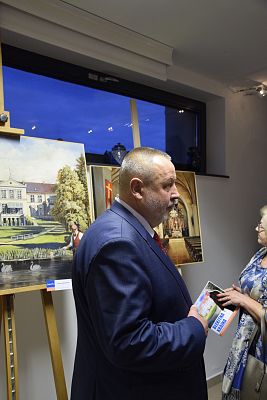 Grafika 6: Wystawa malarska Ryszarda Zająca 4.10.2019