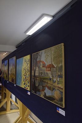 Grafika 5: Wystawa malarska Ryszarda Zająca 4.10.2019