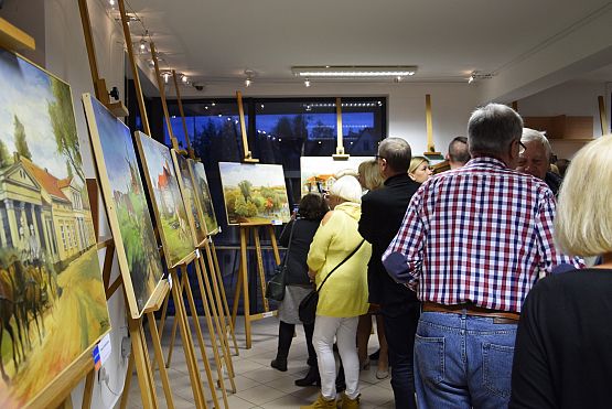 Grafika 33: Wystawa malarska Ryszarda Zająca 4.10.2019