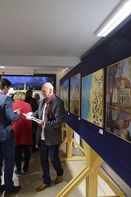 Grafika 4: Wystawa malarska Ryszarda Zająca 4.10.2019