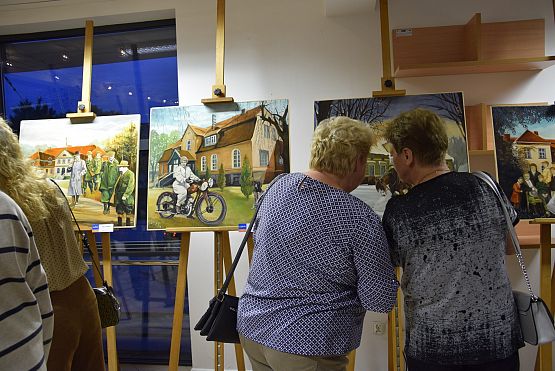 Grafika 30: Wystawa malarska Ryszarda Zająca 4.10.2019