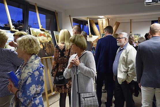 Grafika 29: Wystawa malarska Ryszarda Zająca 4.10.2019