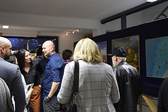 Grafika 27: Wystawa malarska Ryszarda Zająca 4.10.2019