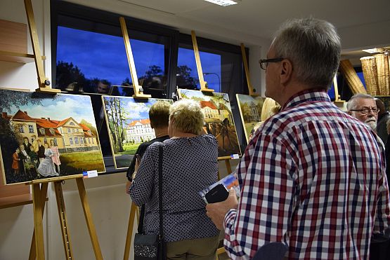 Grafika 28: Wystawa malarska Ryszarda Zająca 4.10.2019