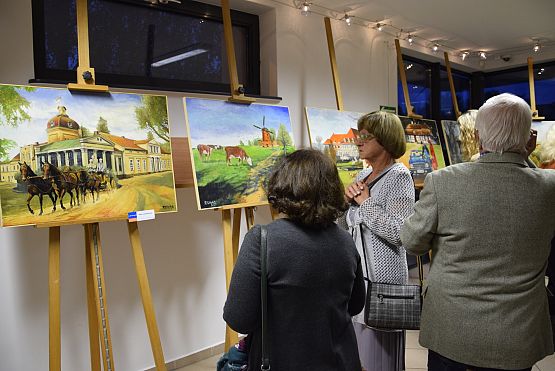 Grafika 25: Wystawa malarska Ryszarda Zająca 4.10.2019