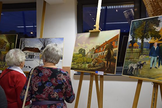 Grafika 18: Wystawa malarska Ryszarda Zająca 4.10.2019