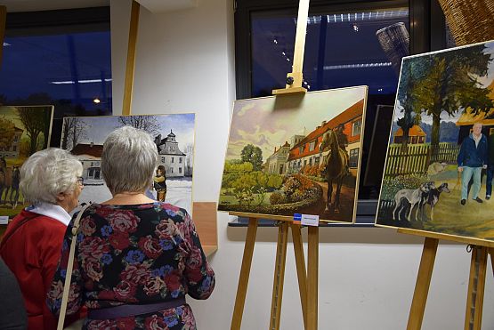 Grafika 17: Wystawa malarska Ryszarda Zająca 4.10.2019