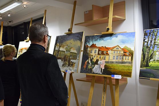 Grafika 14: Wystawa malarska Ryszarda Zająca 4.10.2019