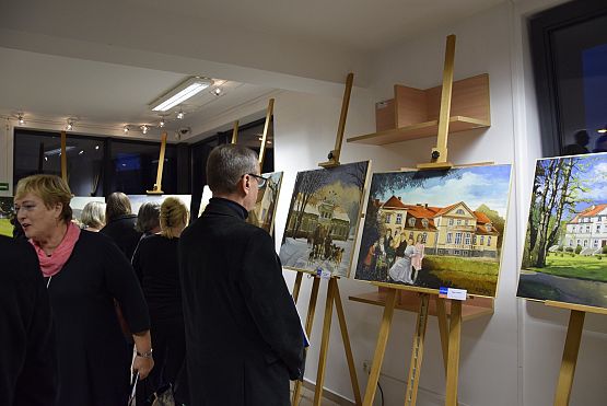 Grafika 13: Wystawa malarska Ryszarda Zająca 4.10.2019