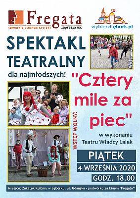 Grafika 1: Spektakl teatralny dla najmłodszych