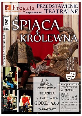 Grafika 5: "Śpiąca Królewna" - spektakl dla dzieci w Stacji Kultura