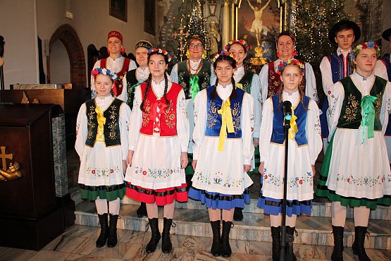 Grafika 2: II Pomorski Przegląd Kaszubskich Kolęd i Pastorałek