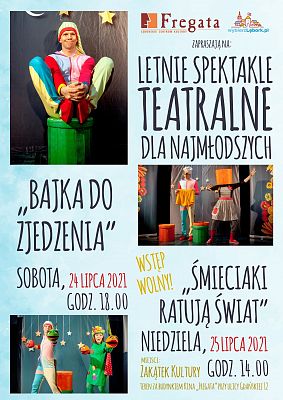 Grafika 1: Letnie spektakle dla najmłodszych widzów
